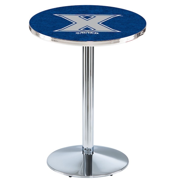 42" Chrome Xavier Pub Table